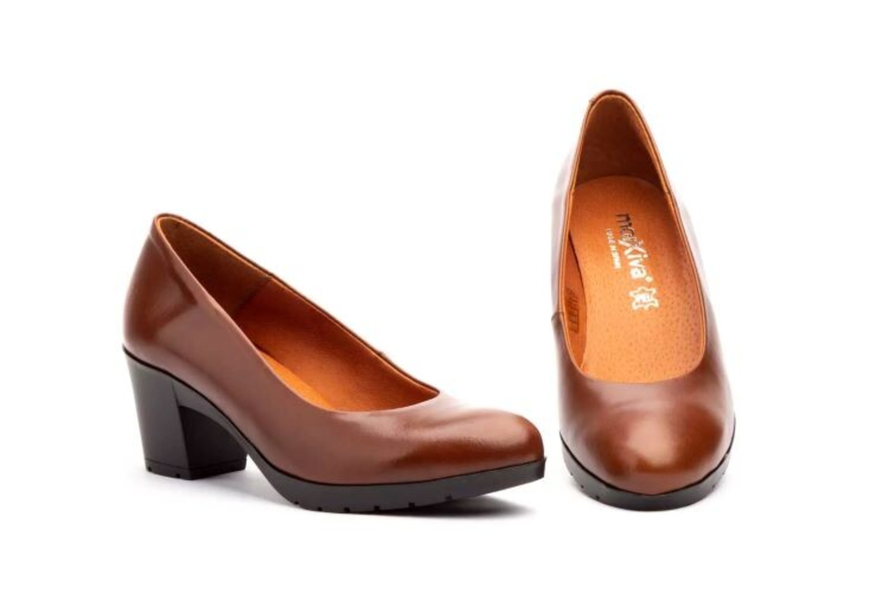 ZAPATOS SALONES MUJER PIEL NAPA - 2